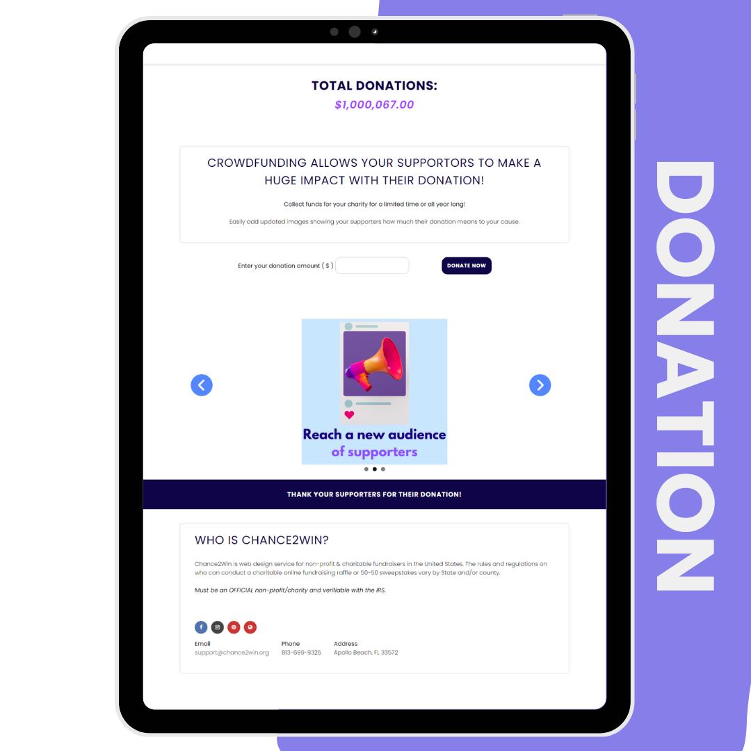 Basket donation